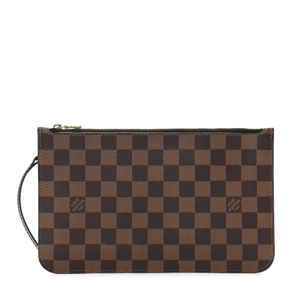 Louis Vuitton Damier Ebene Neverfull MM Pochette